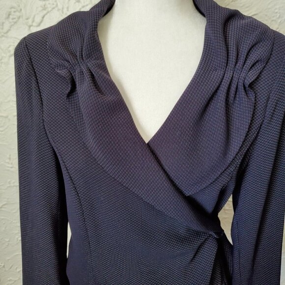 Sandro Ferrone Wrap Blouse / Light Blazer - Picture 5 of 13